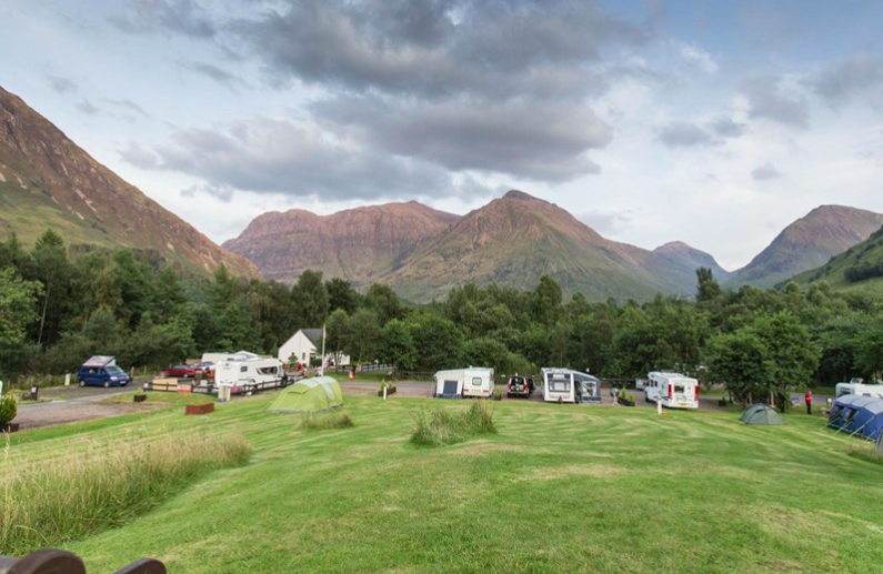 Glencoe Camping And Caravanning Club Site