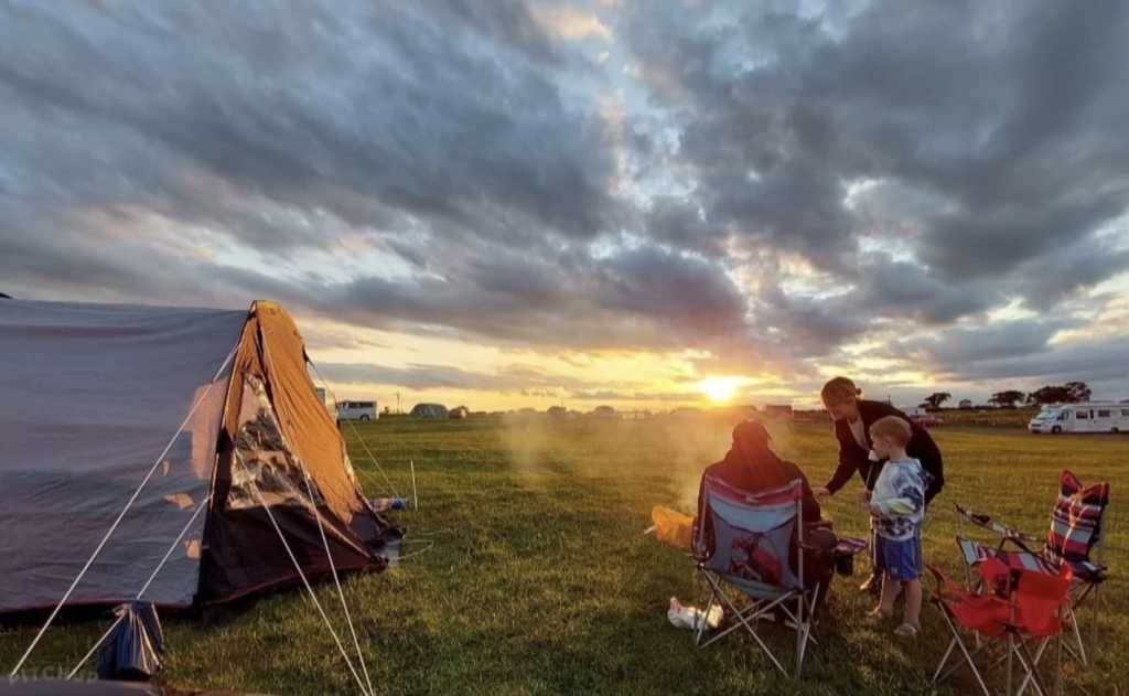 Camping At Cardewlees