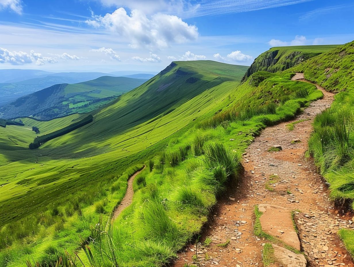 Camping And Hiking In The Brecon Beacons