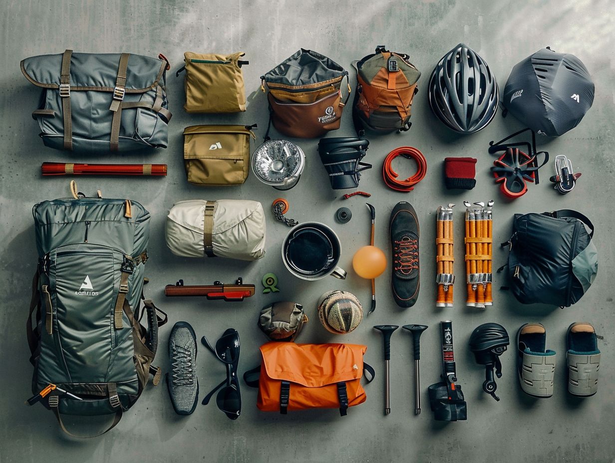 What Are the Important Considerations for Choosing a First Aid Kit for a Cycling and Camping Trip?