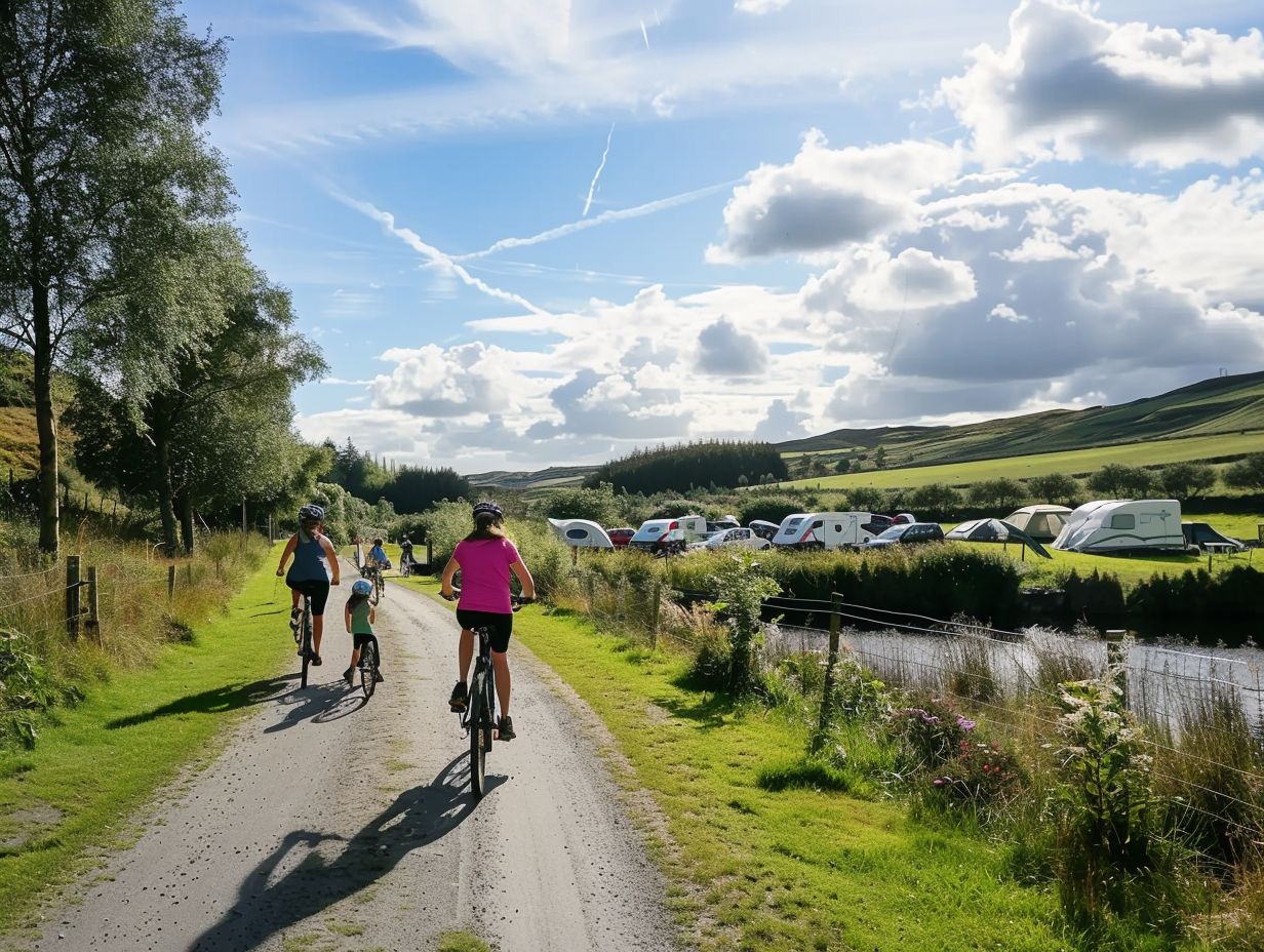 Top Family-Friendly Cycling Routes Near Campsites