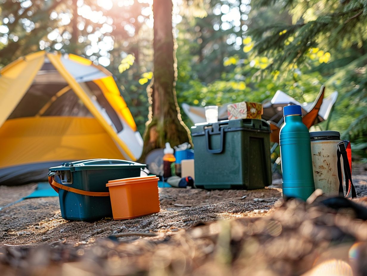 What Are the Benefits of Reducing Waste While Camping?