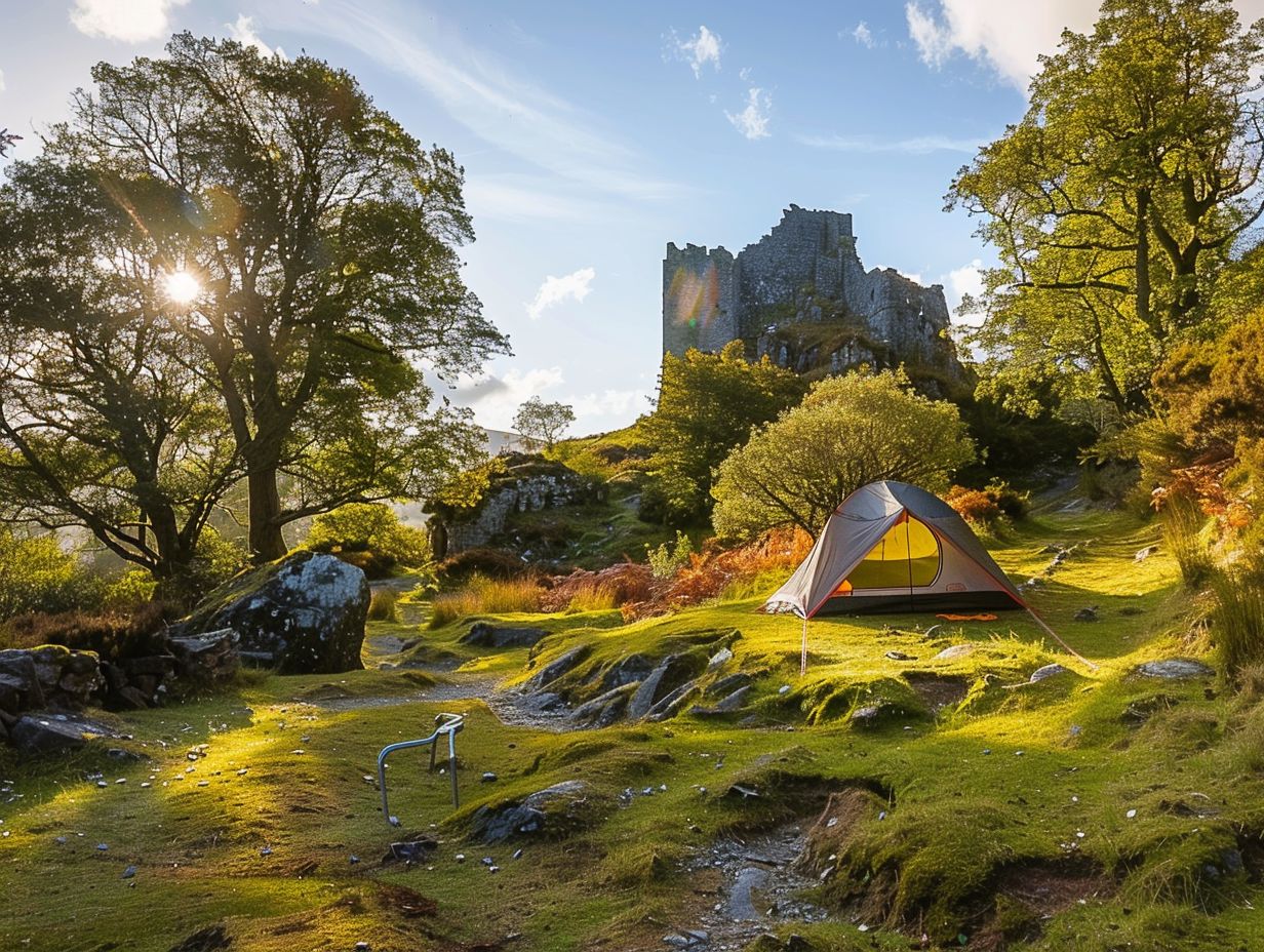 Top Historical Sites for Camping in Wales