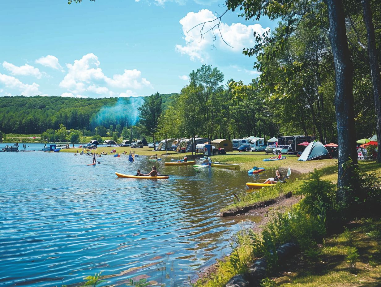 Tips for Planning a Camping Trip with Water Sports