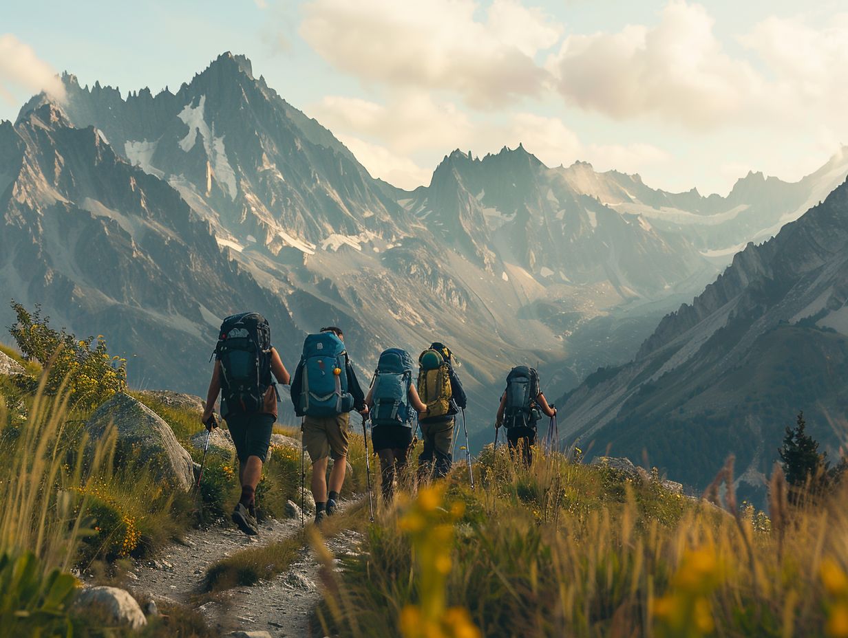 What should I consider when planning a multi-day hiking trip?