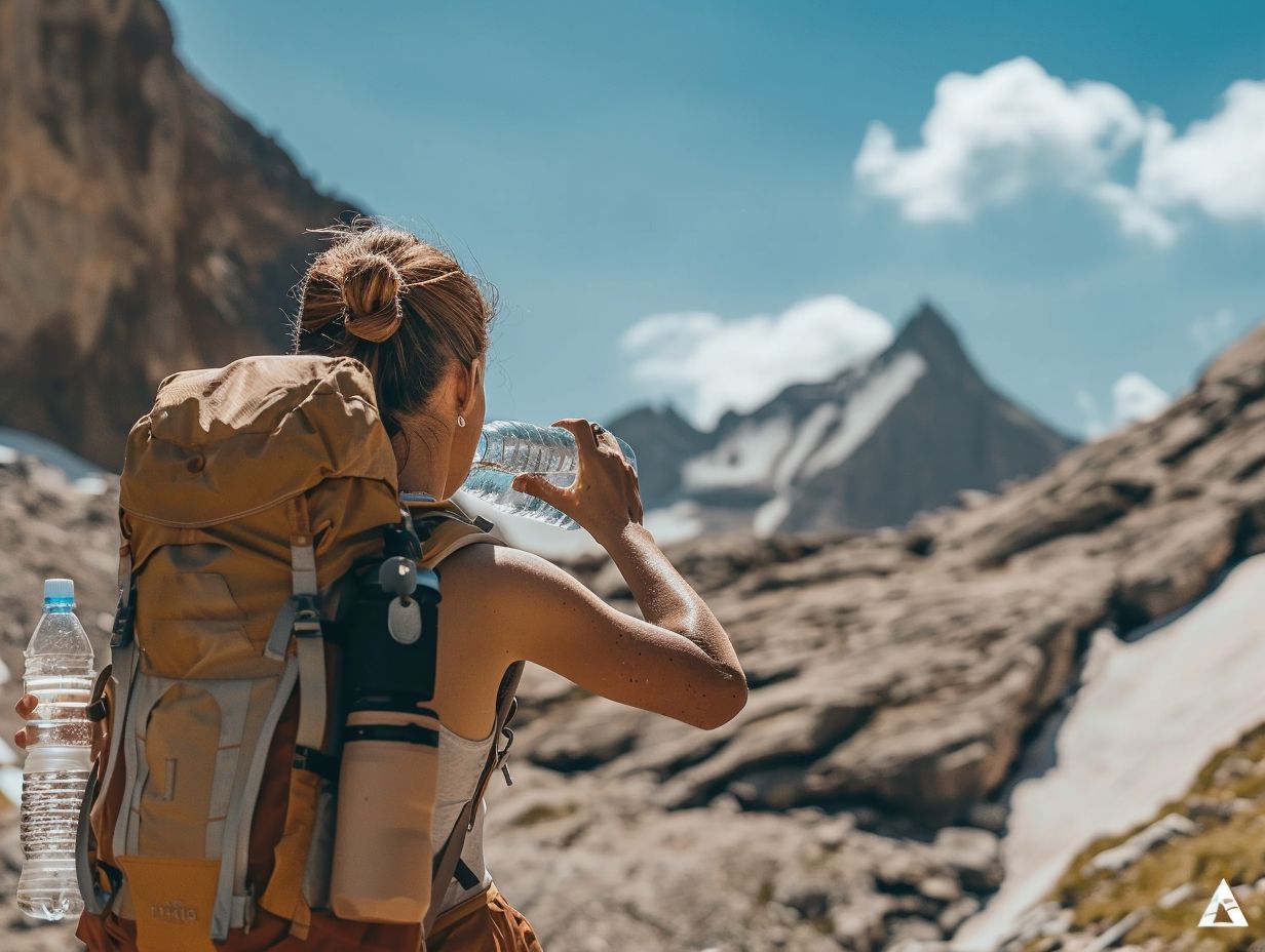 Why is hydration important while hiking?